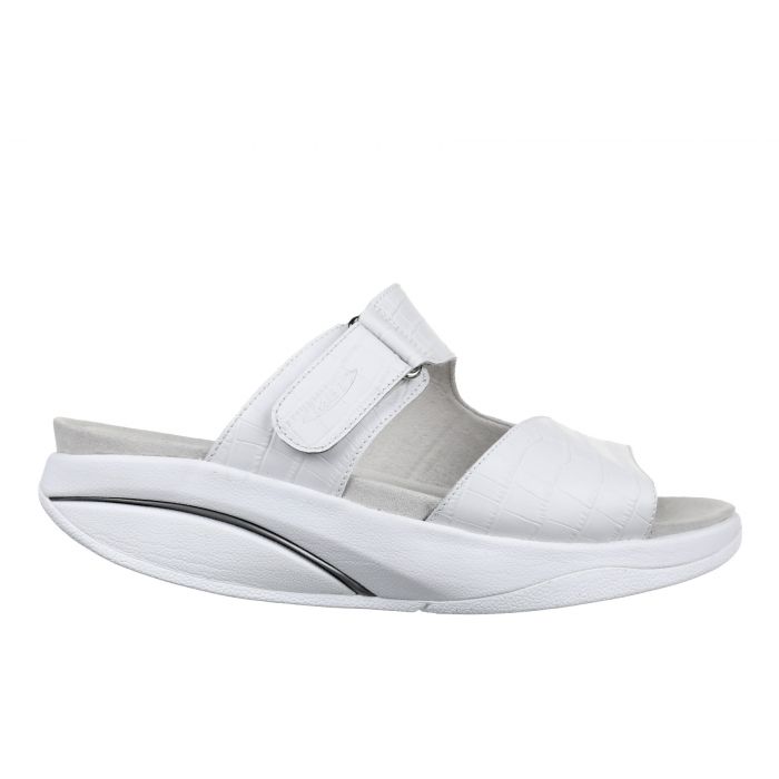 MBT Global Shoes Store MBT TABIA Women s Casual Sandal in White Online Shoes Shopping